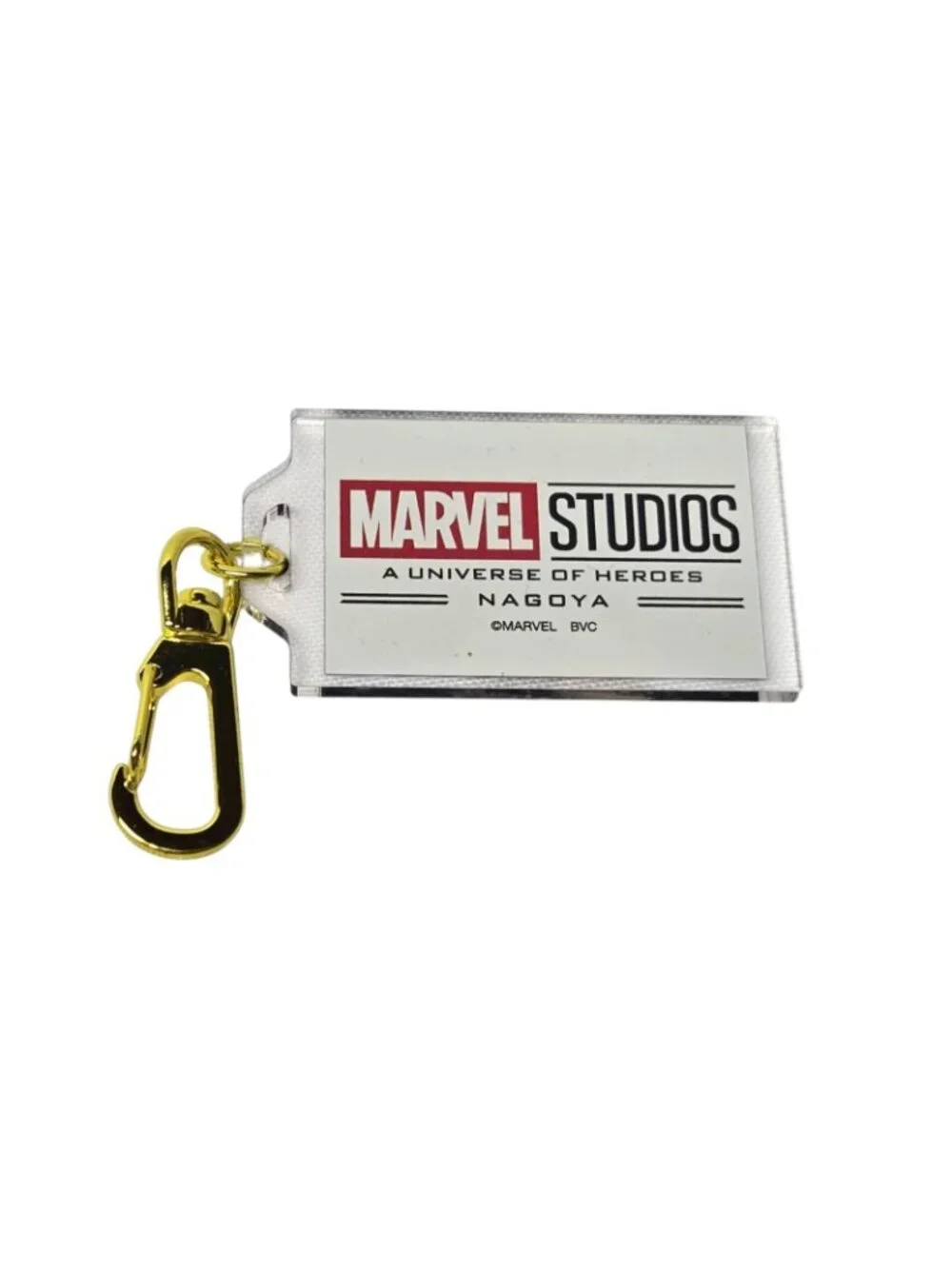 MARVEL Studios Nagoya Japan Exhibition Thor The Dark World Acrylic Keychain NEW